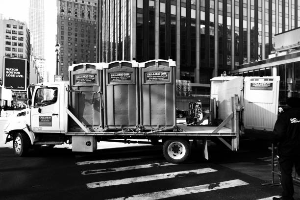 Porta potty delivery and setup in Tyrone, OK